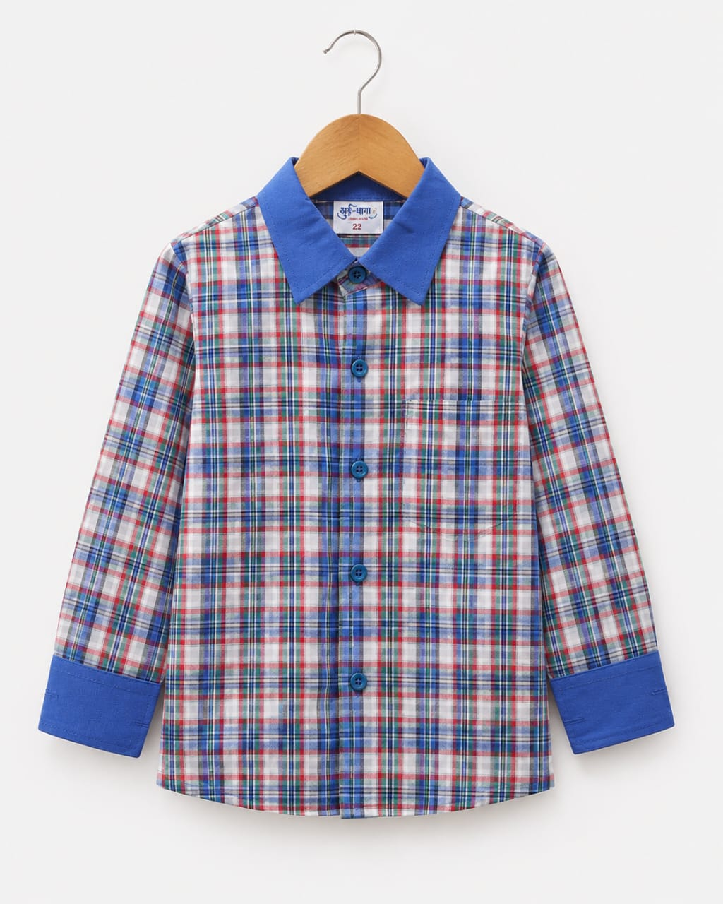 Cheque Shirt D.NO 4001