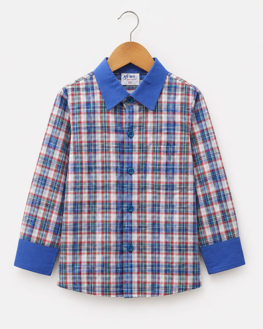 Cheque Shirt D.NO 4001