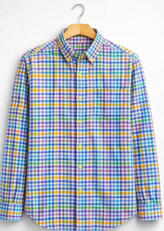 British Check Full Shirt