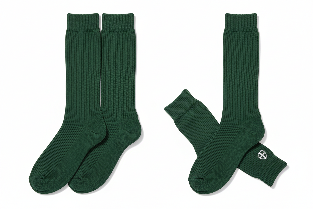 Bottle Green Socks