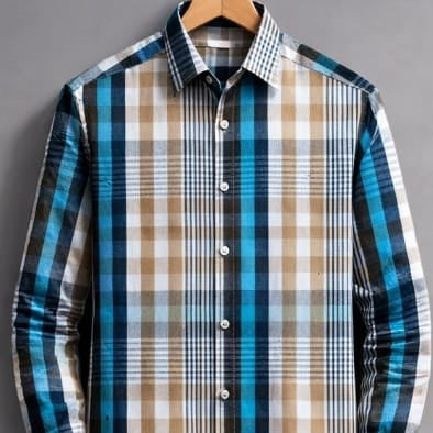Cheque Shirt D.NO 8021