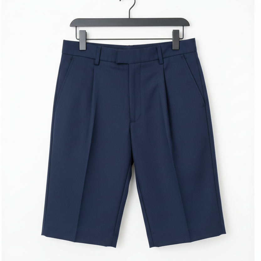 Navy Blue Half Pant